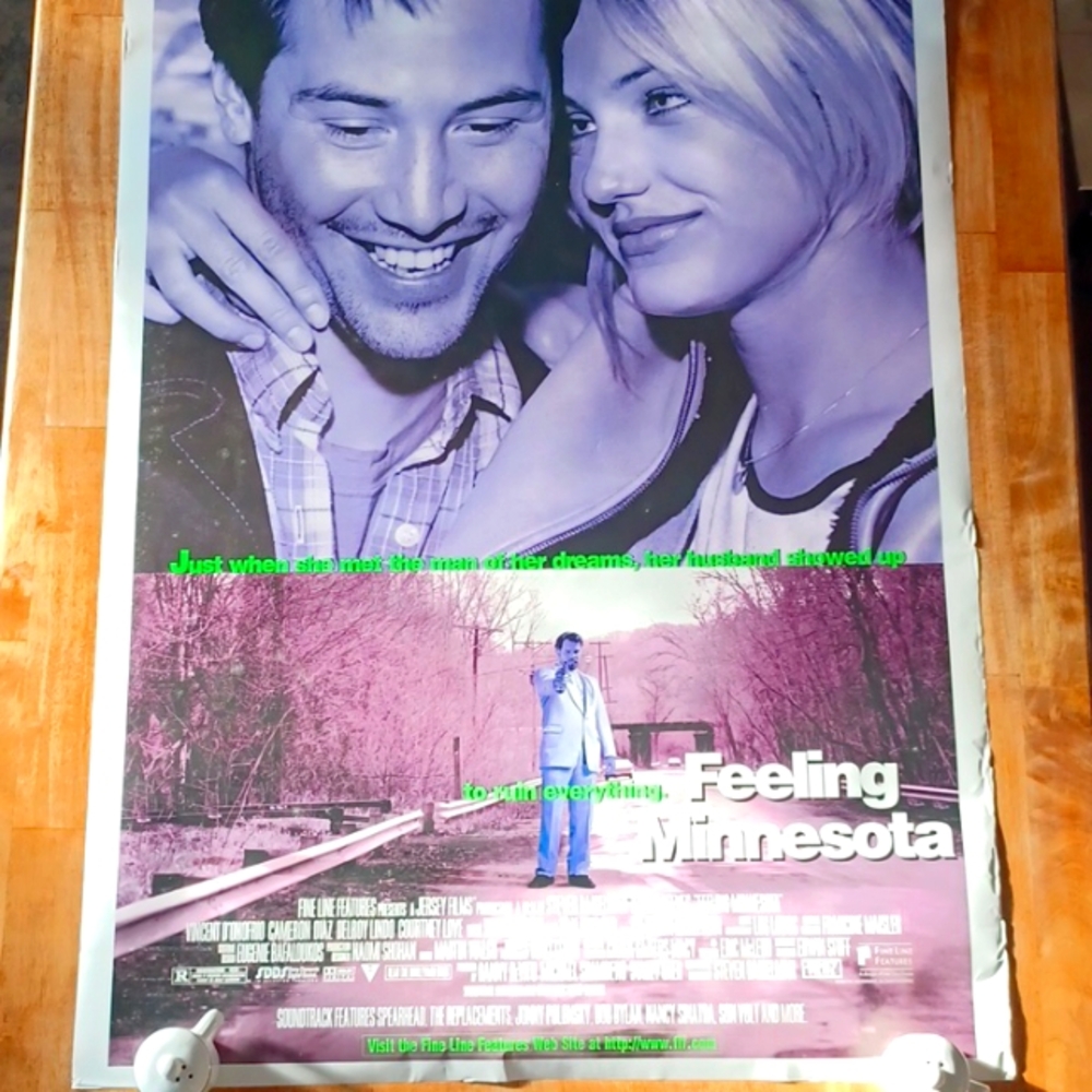 Original 1996 Vintage Feeling Minnesota Poster